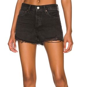 Agolde Black Parker Short, size 26